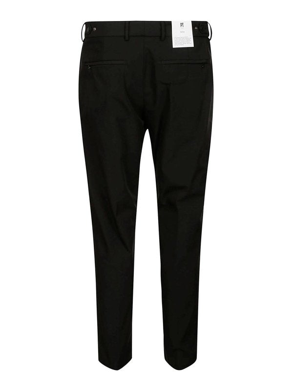 Pt Torino Pantaloni In Twill Biotex