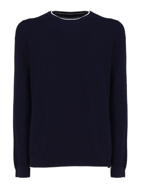 Maglia In Cotone Con Girocollo