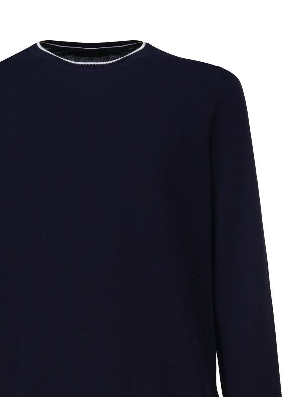 Maglia In Cotone Con Girocollo