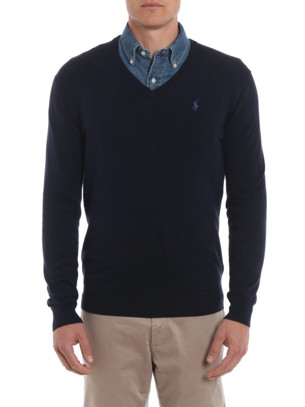 Maglione Logato In Cotone