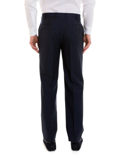 Pantaloni Sartoriali In Lana Blu