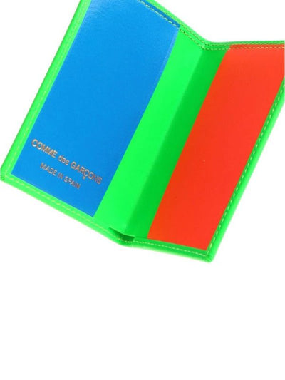 Porta Carte Verde Fluo