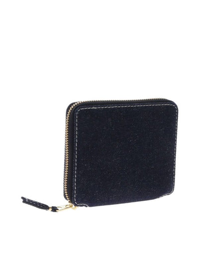 Portafoglio Blu In Denim