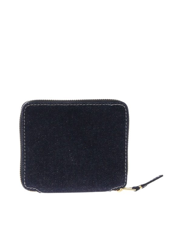 Portafoglio Blu In Denim