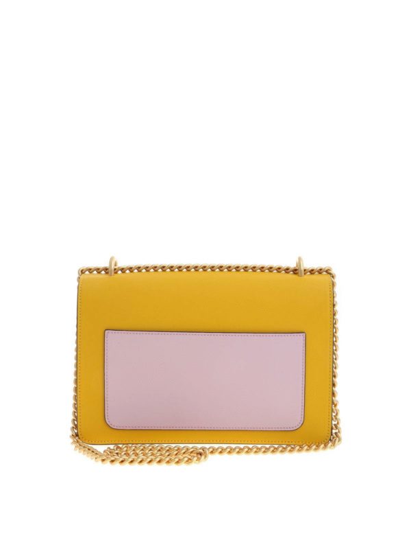 Borsa A Spalla New Vega Medium Giallo Ocra