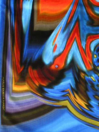 Sciarpa Grace In Velluto Multicolor