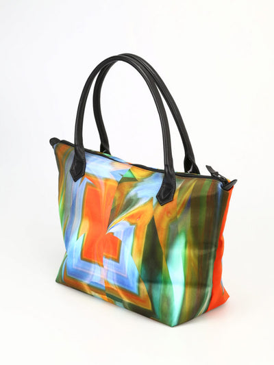 Tote Andromeda In Satin Multicolor
