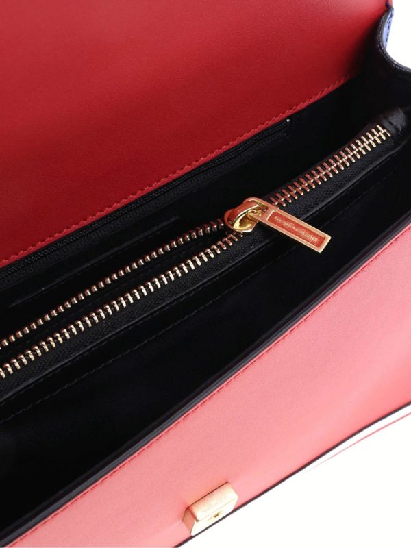 Borsa Vega Trim Rossa E Blu