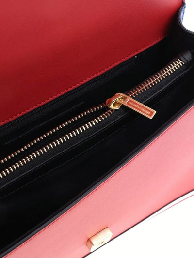 Borsa Vega Trim Rossa E Blu
