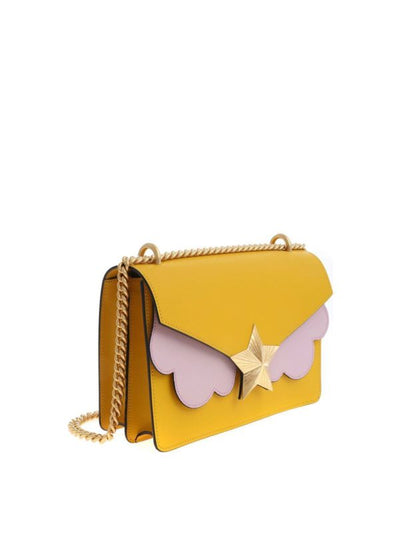 Borsa A Spalla New Vega Medium Giallo Ocra