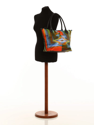 Tote Andromeda In Satin Multicolor