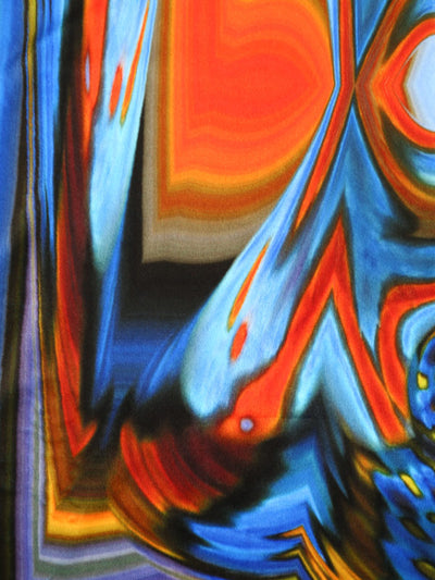 Sciarpa Grace In Velluto Multicolor