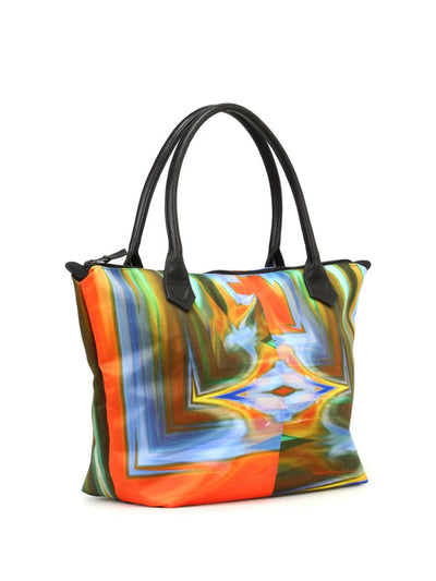 Tote Andromeda In Satin Multicolor