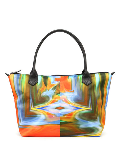 Tote Andromeda In Satin Multicolor
