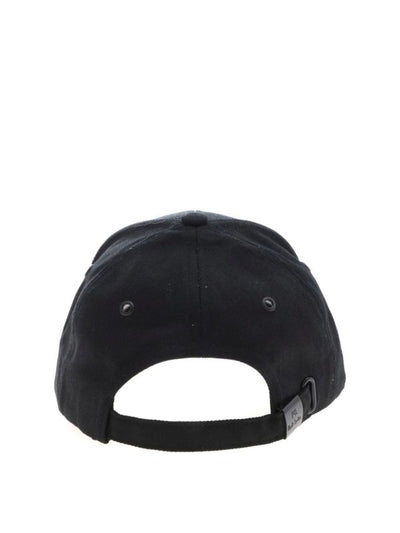 Cappello Da Baseball Nero Con Ricamo Zebra